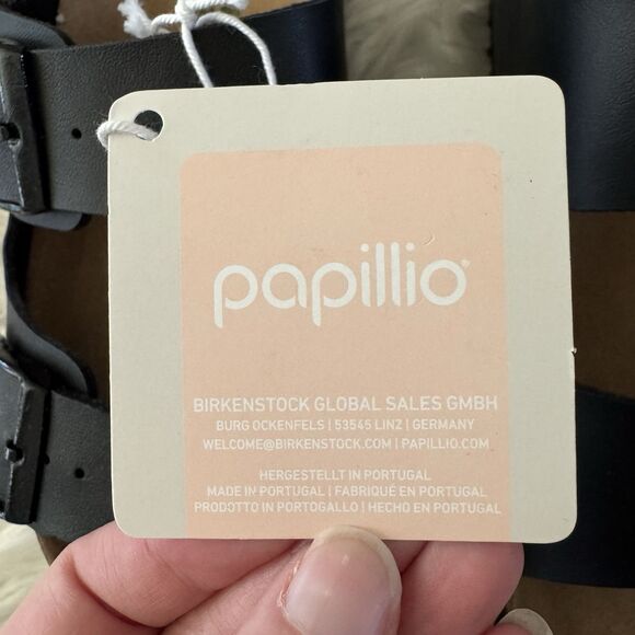 Birkenstock Papillio Arizona Platform Sandals Vegan Black EU 42 US 11 Women’s - Picture 5 of 15